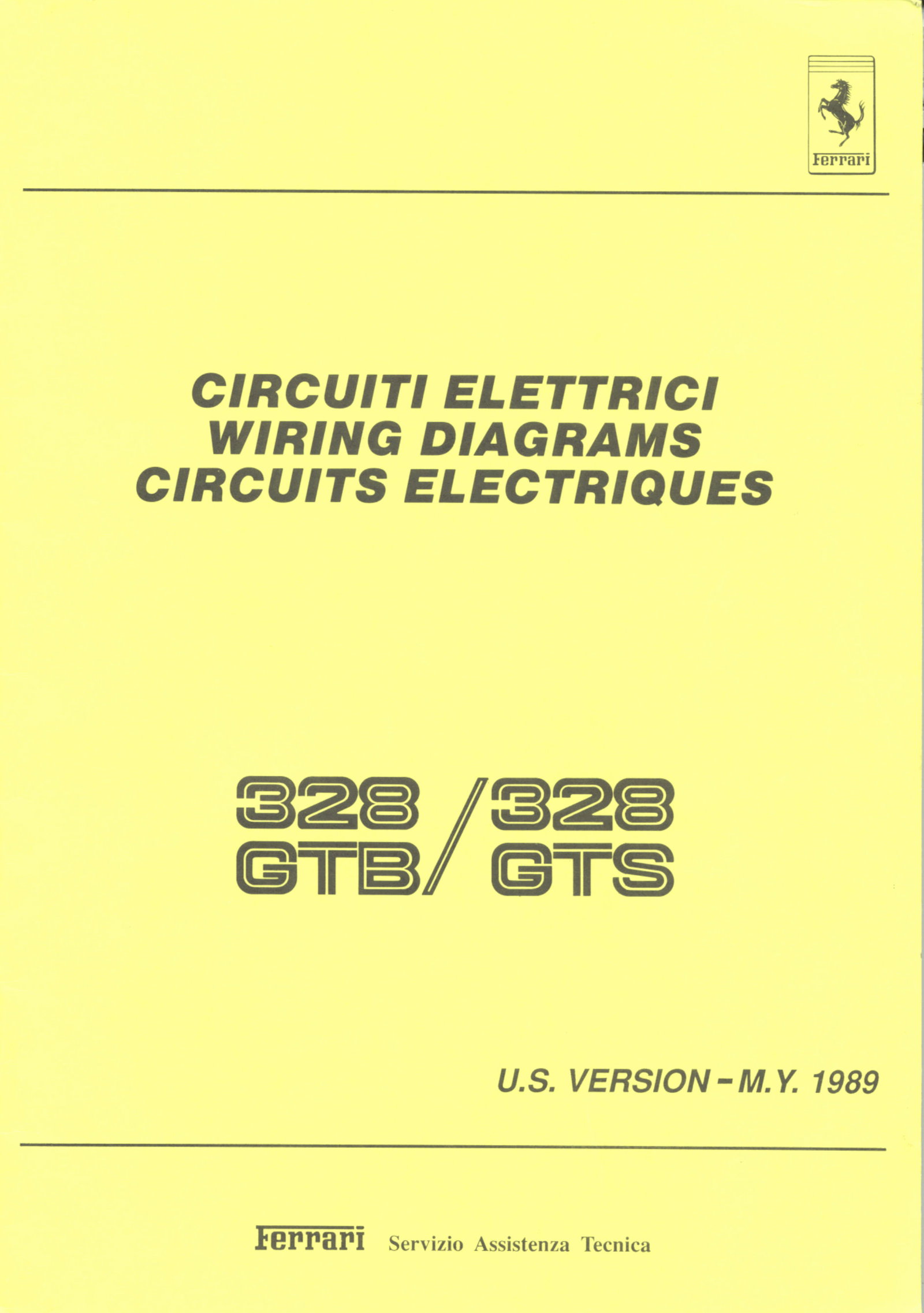 1985-1989 Ferrari 308 QV 328 Service & Repair Manual preview img 1