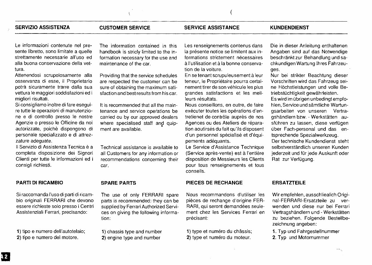 Ferrari 348 Workshop & Service Manual preview img 4