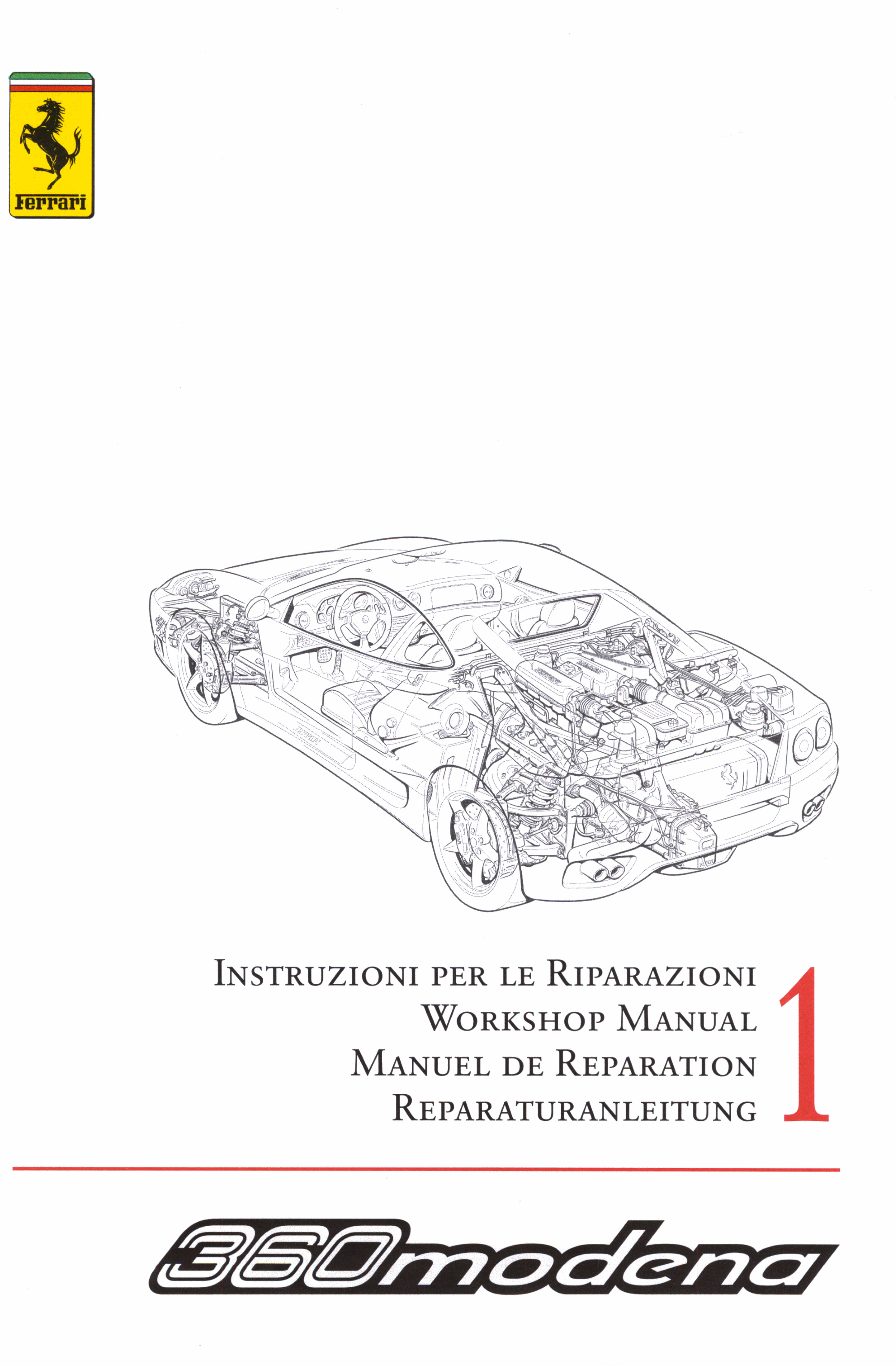 FERRARI 360 MODENA Repair Manual Service preview img 2