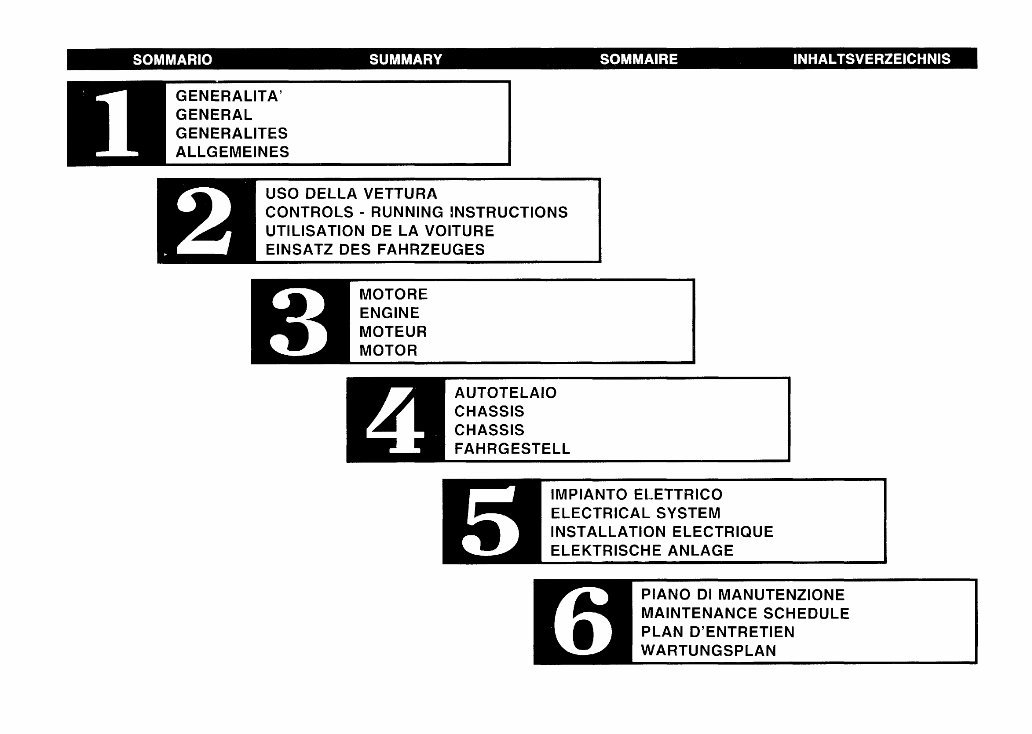 FERRARI F50 Workshop Manual preview img 9