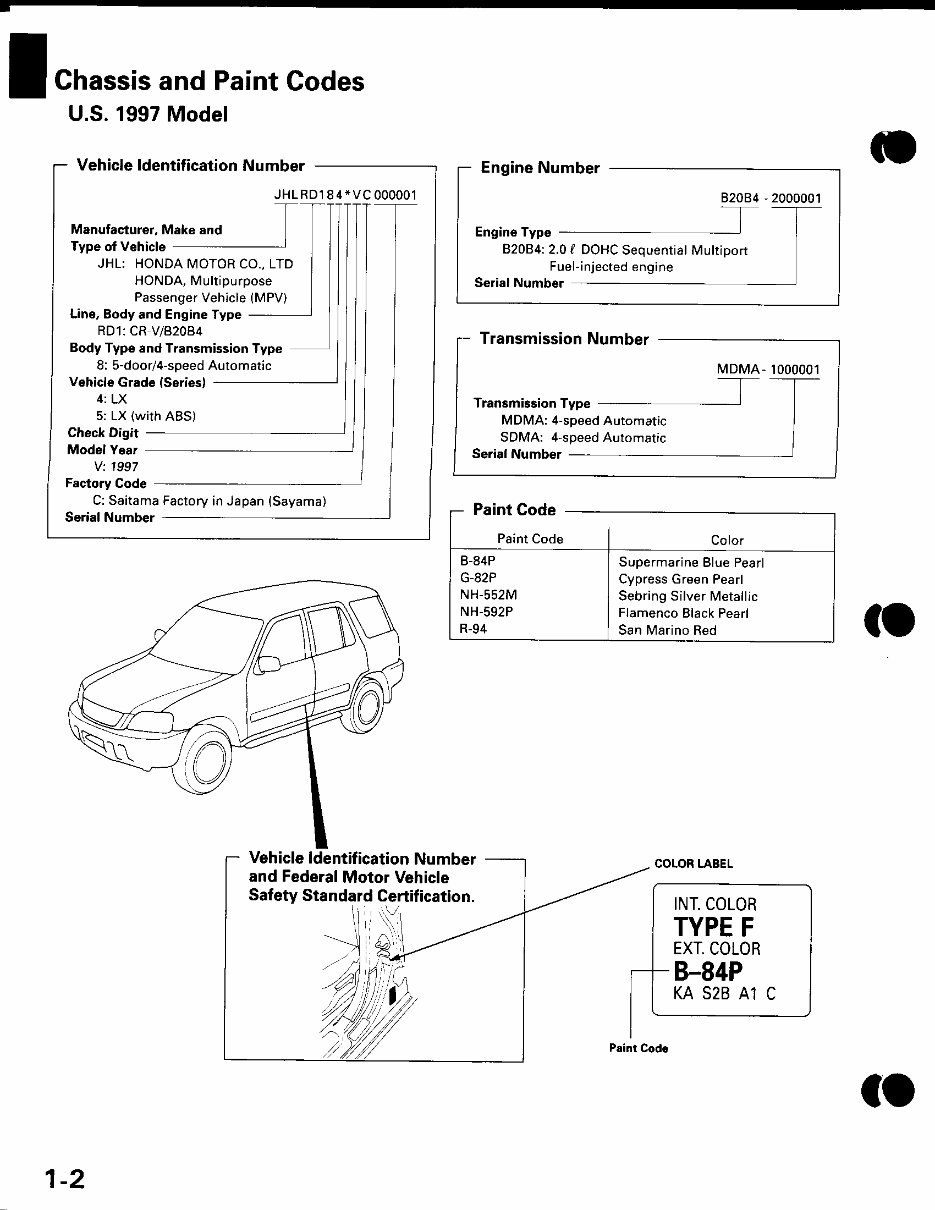 1997-2000 Honda CR-V OEM Service & Repair Manual preview img 4