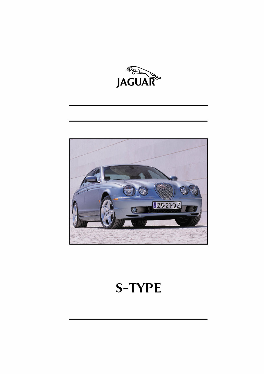 2003-2008 Jaguar S-Type (X200) Service & Repair Manual preview img 1