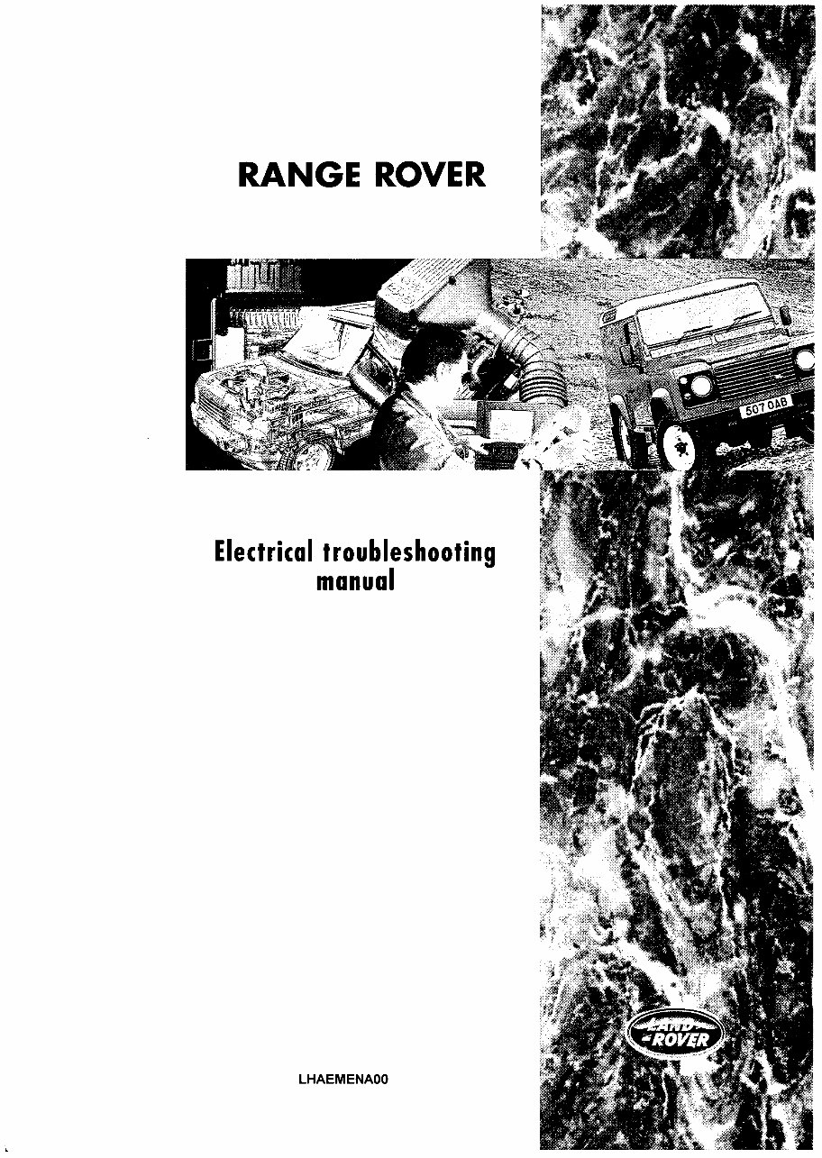 1986-1995 Land Rover Range Rover Classic OEM Service & Repair Manual preview img 1