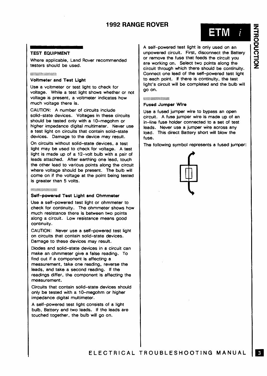 1986-1995 Land Rover Range Rover Classic OEM Service & Repair Manual preview img 6