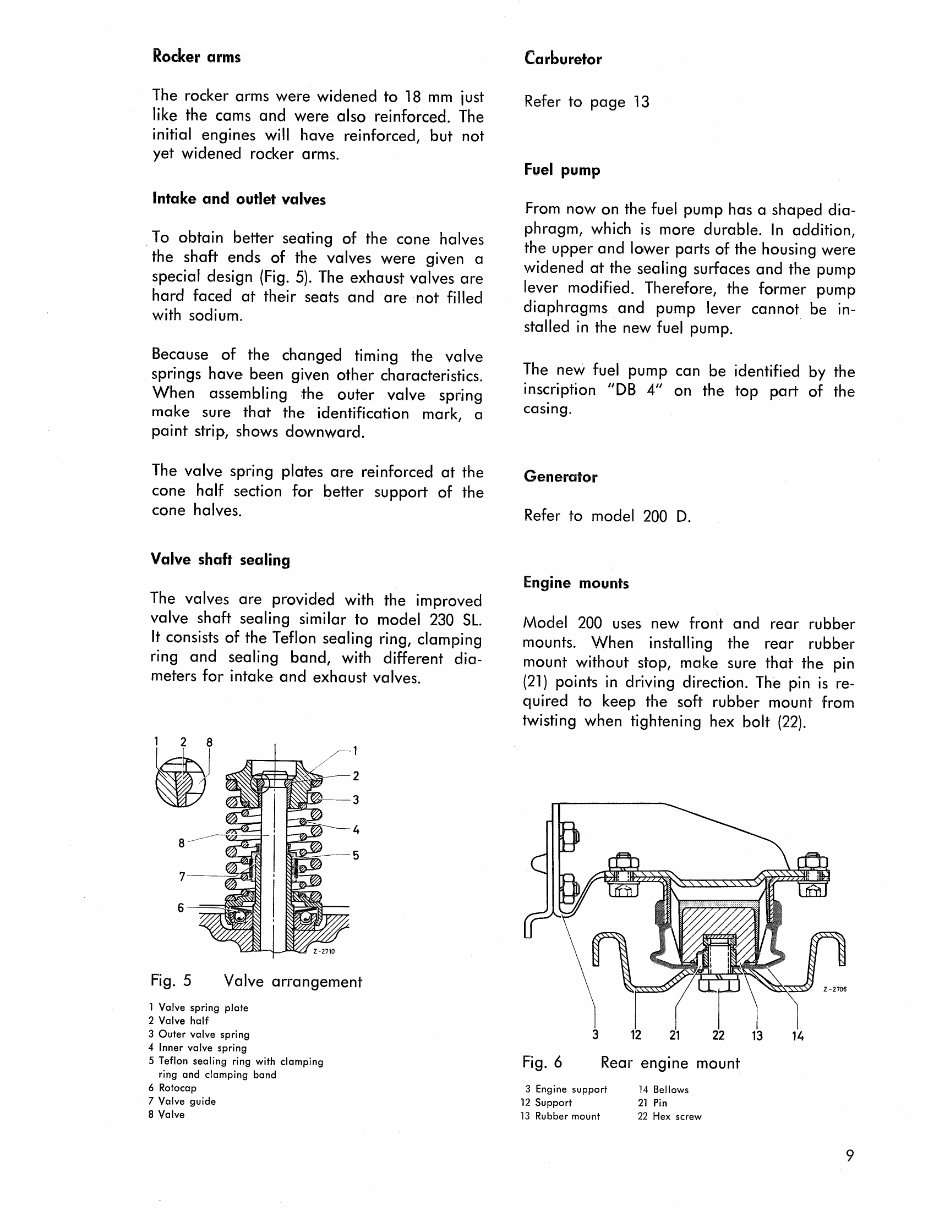 Mercedes-Benz W109 Service & Repair Manual preview img 5