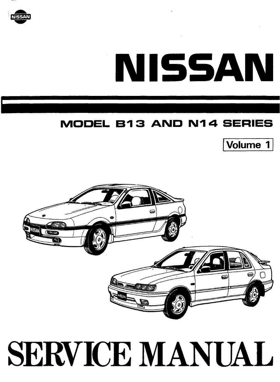 1992 Nissan NX Service & Repair Manual preview img 1