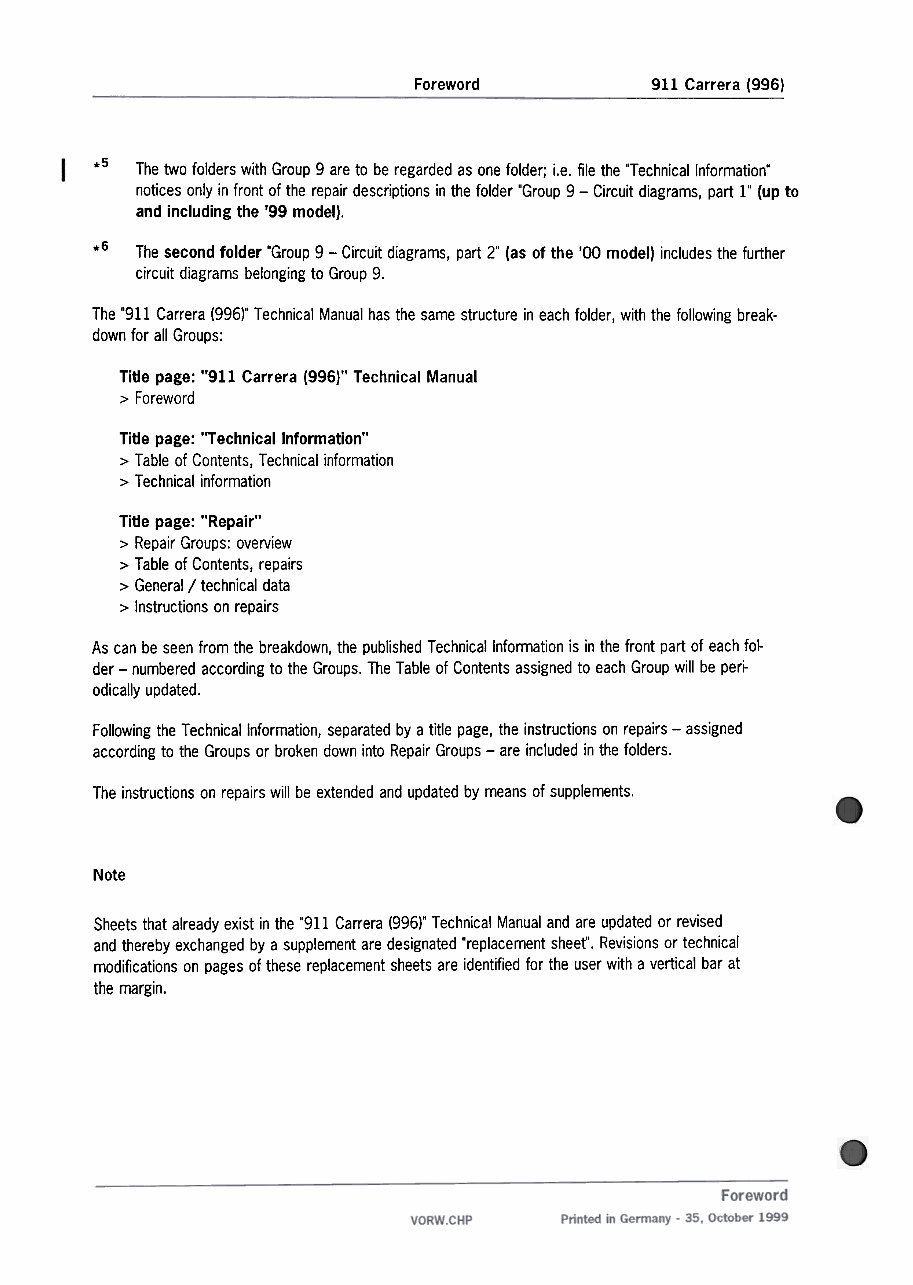 1999 Porsche 911 (996) OEM Service & Repair Manual preview img 3