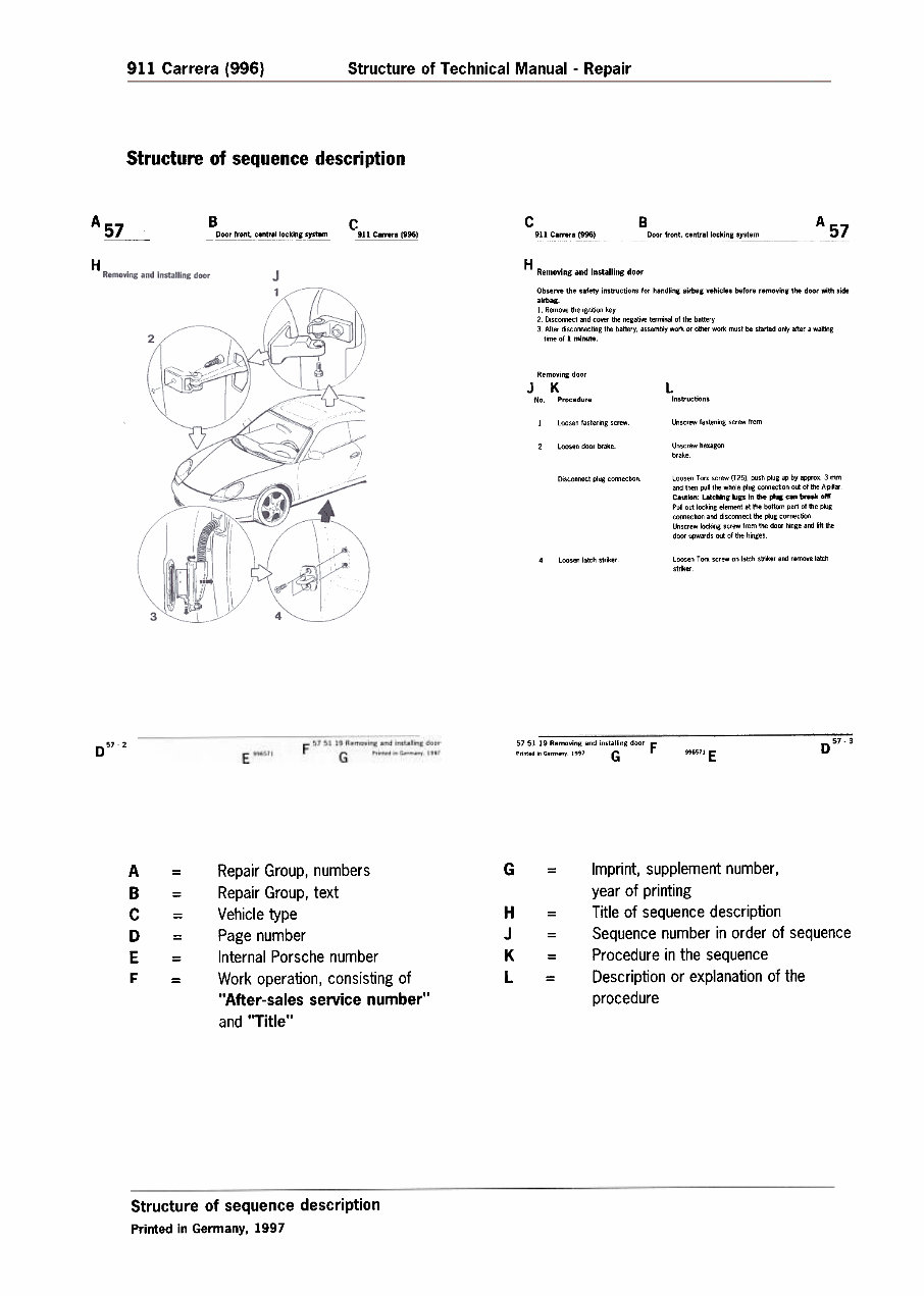 1999 Porsche 911 (996) OEM Service & Repair Manual preview img 8