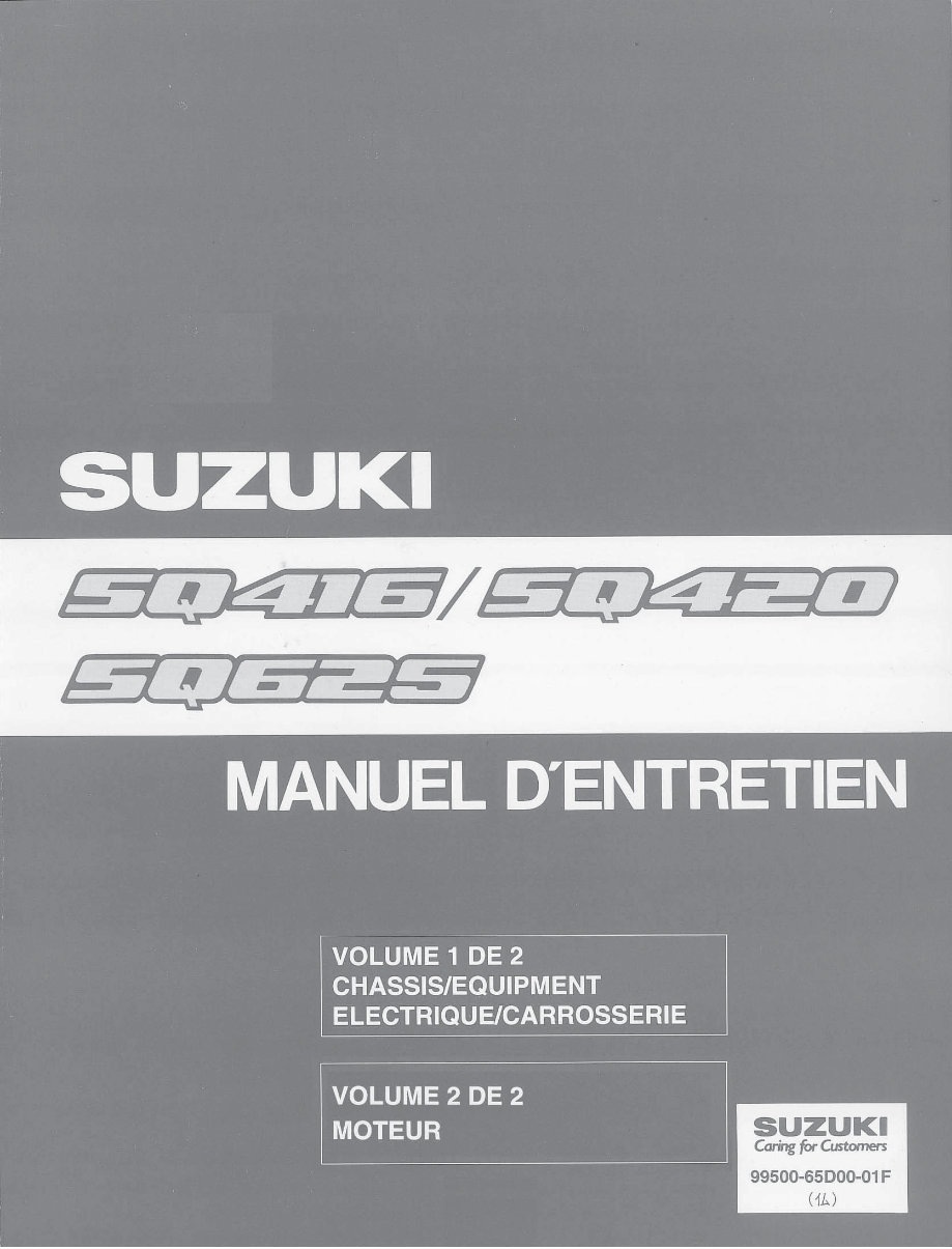 1998-2005 Suzuki Vitara Service & Repair Manual preview img 1
