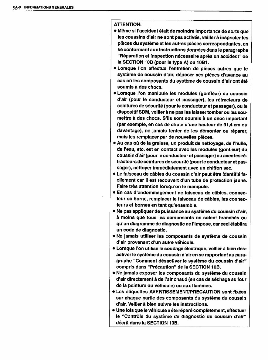 1998-2005 Suzuki Vitara Service & Repair Manual preview img 10