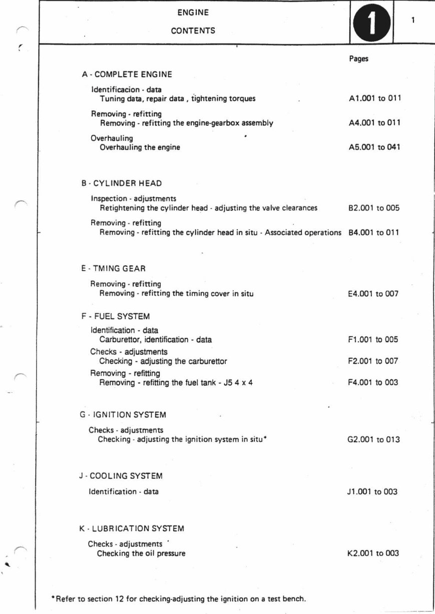 1981-1993 Fiat Ducato Peugeot J5 Service & Repair Manual preview img 5