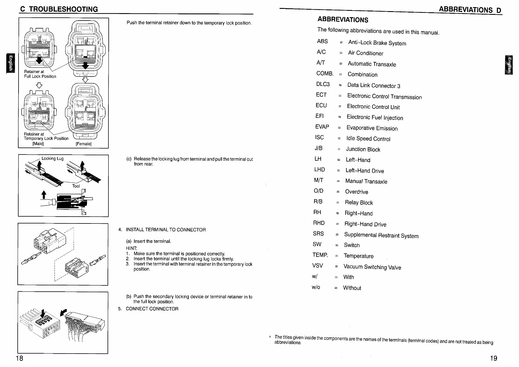 1999 Toyota RAV4 Service & Repair Manual Software preview img 10
