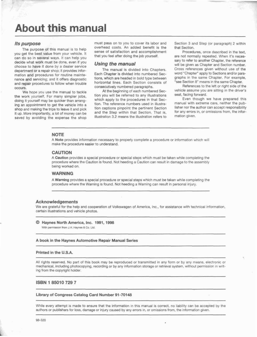 VW VOLKSWAGEN BEETLE 1300 Workshop Service Repair Manual preview img 3