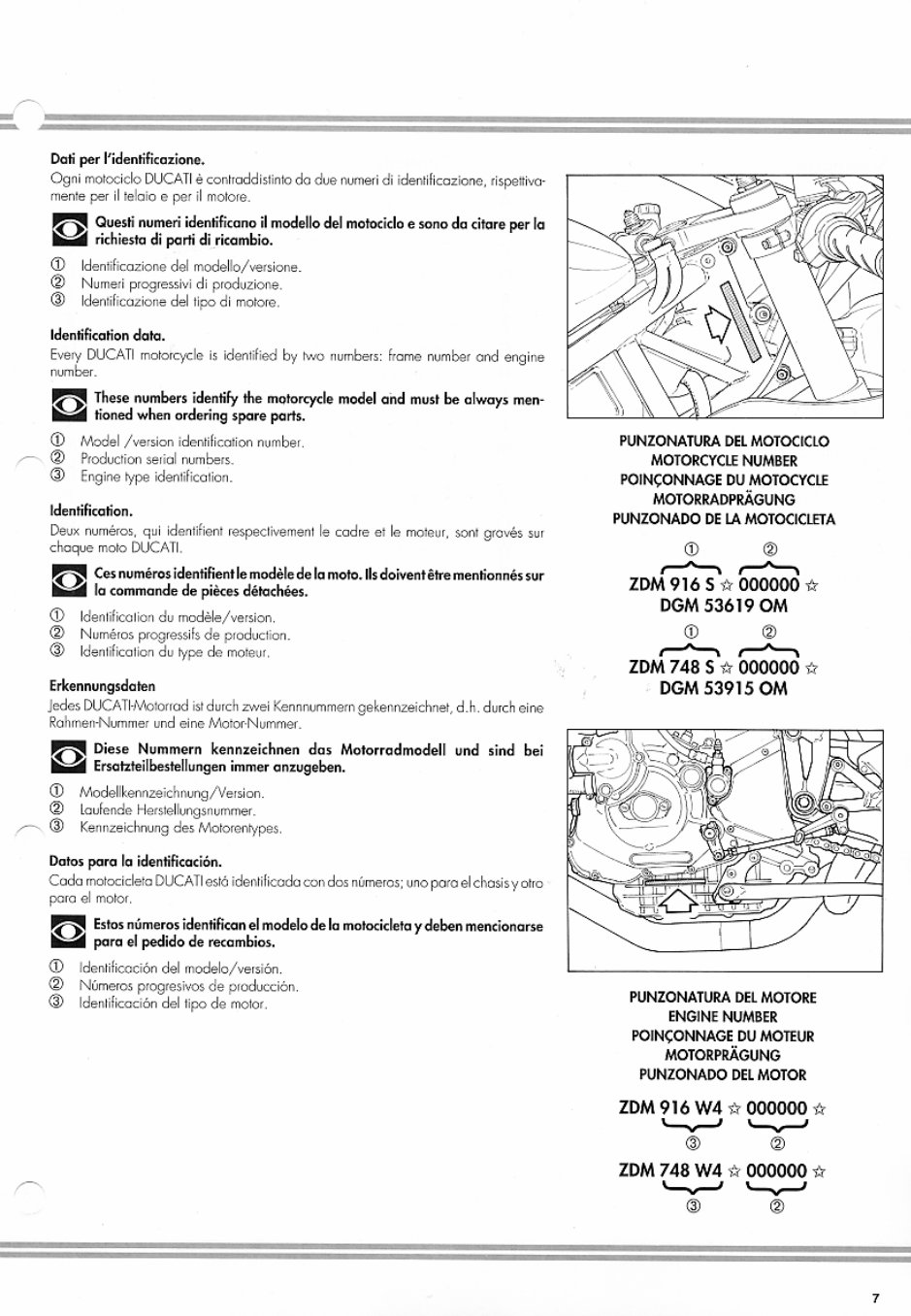 DUCATI Workshop manual 748R '01 　マニュアル　① DUCATI 748 MONOPOSTO STRADA WORKSHOP MANUAL Pdf Download