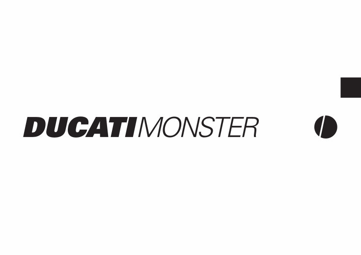 Ducati Monster Owners Manual preview img 1
