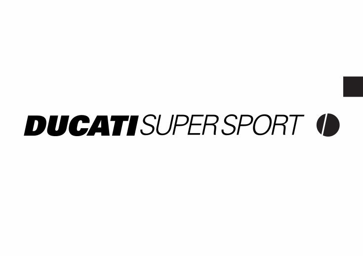 Ducati SuperSport Owners Manual preview img 1