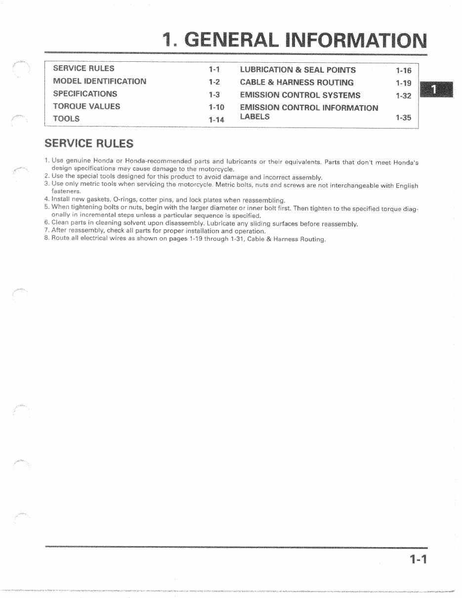 HONDA VTX1300S VTX1300R Service Repair Manual 2002-2006 preview img 3