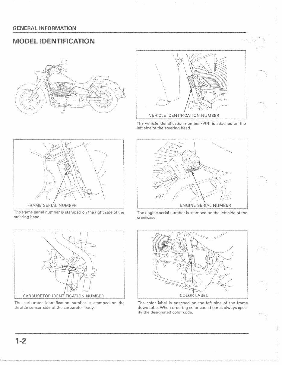 HONDA VTX1300S VTX1300R Service Repair Manual 2002-2006 preview img 4