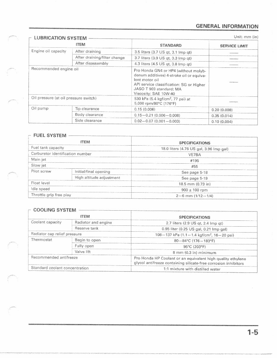 HONDA VTX1300S VTX1300R Service Repair Manual 2002-2006 preview img 7