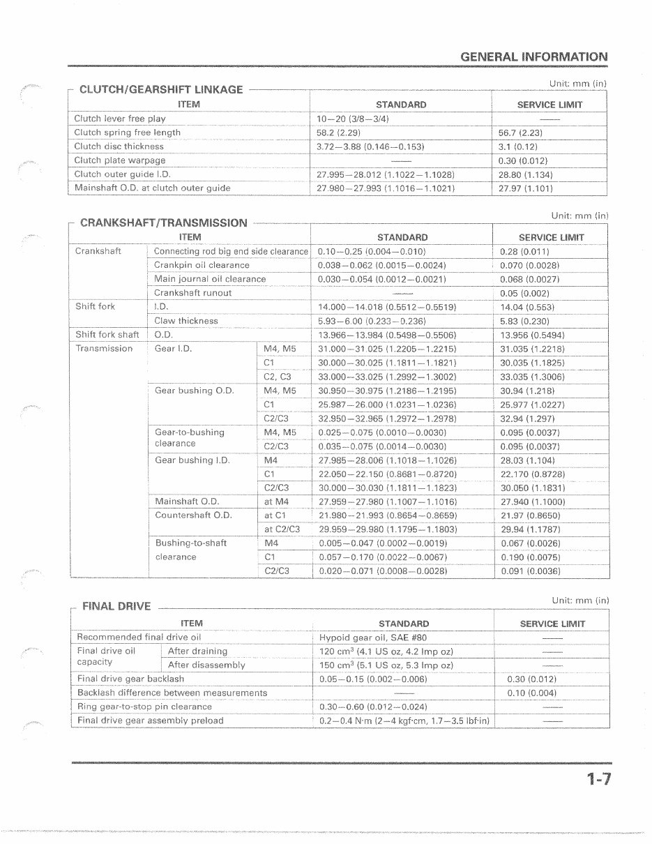 HONDA VTX1300S VTX1300R Service Repair Manual 2002-2006 preview img 9