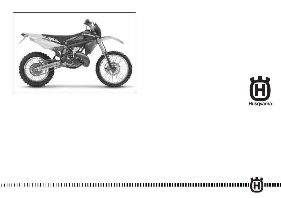 Husqvarna WR250 Owners Manual preview img 3