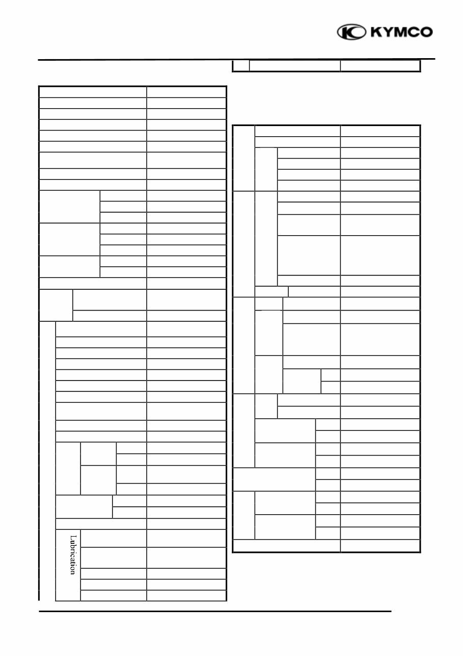 Kymco Bet & Win 250 Service Manual preview img 3