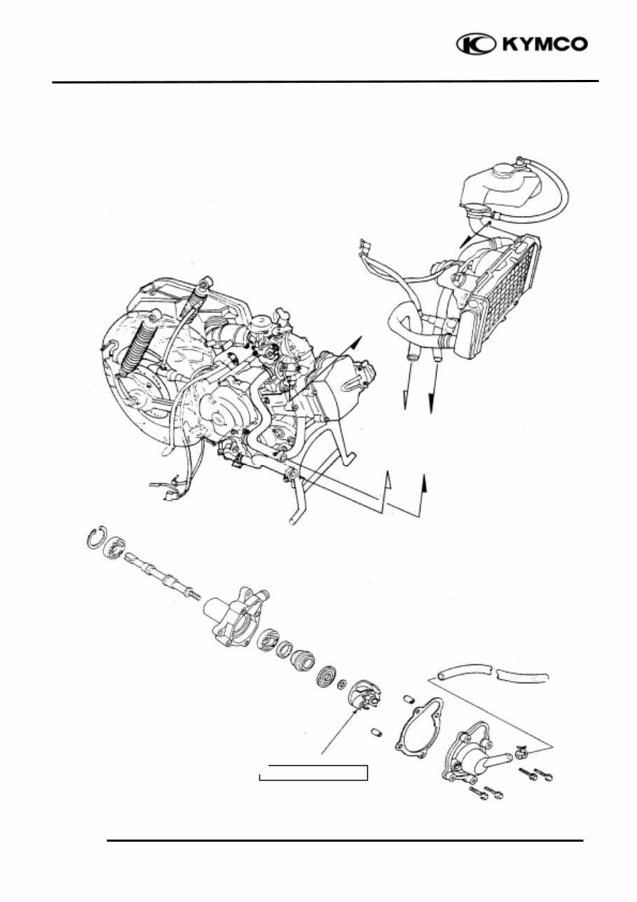 KYMCO Bet & Win 125/150, BW 125 150 COMPLETE OFFICIAL FACTORY Service / Repair / Full Workshop Manual preview img 2