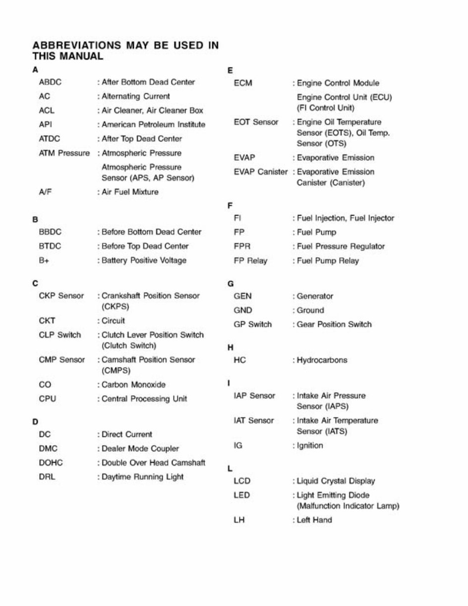 Suzuki GSX 1400 Service Manual preview img 4