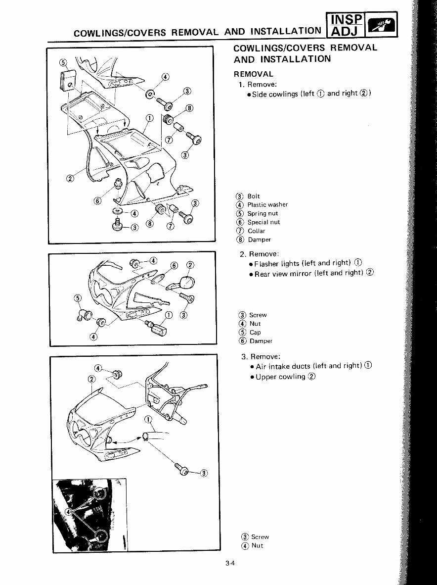 Yamaha FZR600 Service & Maintenance Manual preview img 4