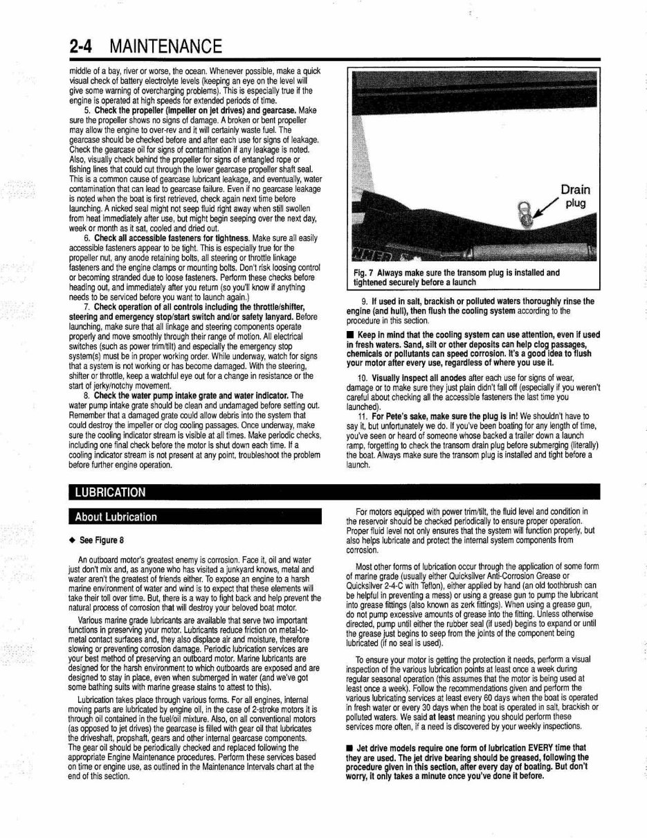2001-2005 Mercury Mariner 25 HP Outboard Service & Repair Manual preview img 6