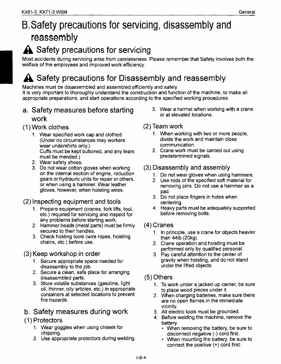 Kubota Kx71-3 Excavator Service Repair Workshop Manual preview img 2