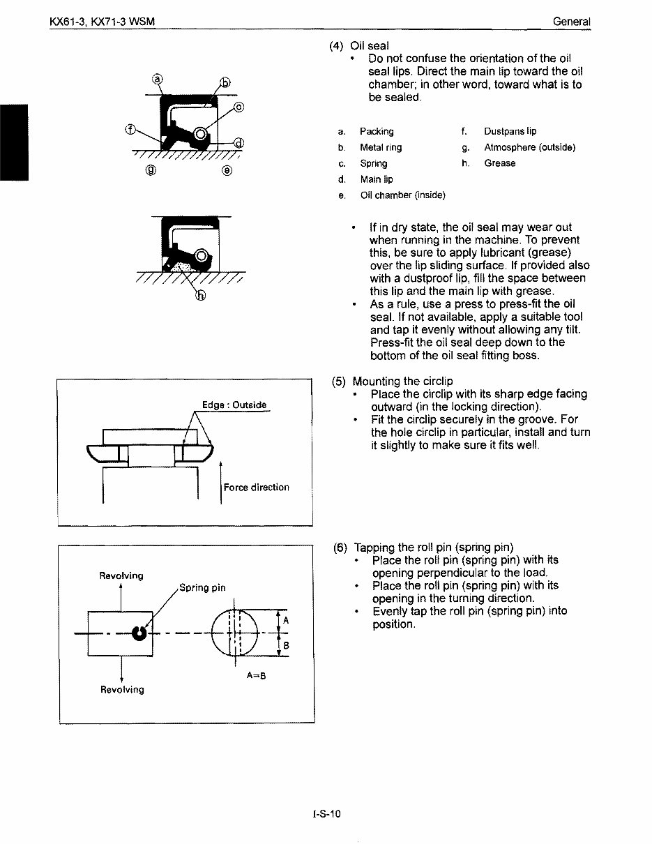 Kubota Kx71-3 Excavator Service Repair Workshop Manual preview img 8