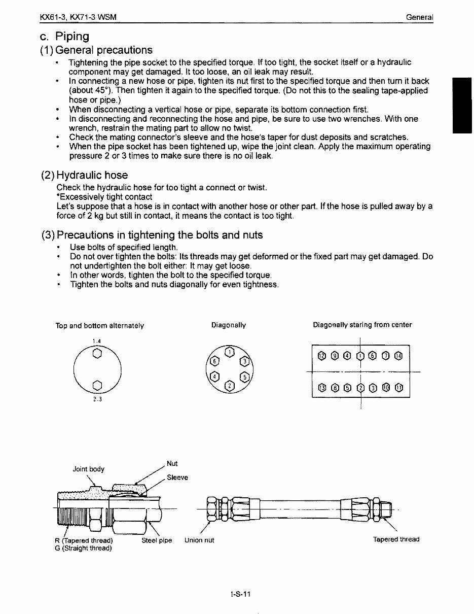 Kubota Kx71-3 Excavator Service Repair Workshop Manual preview img 9