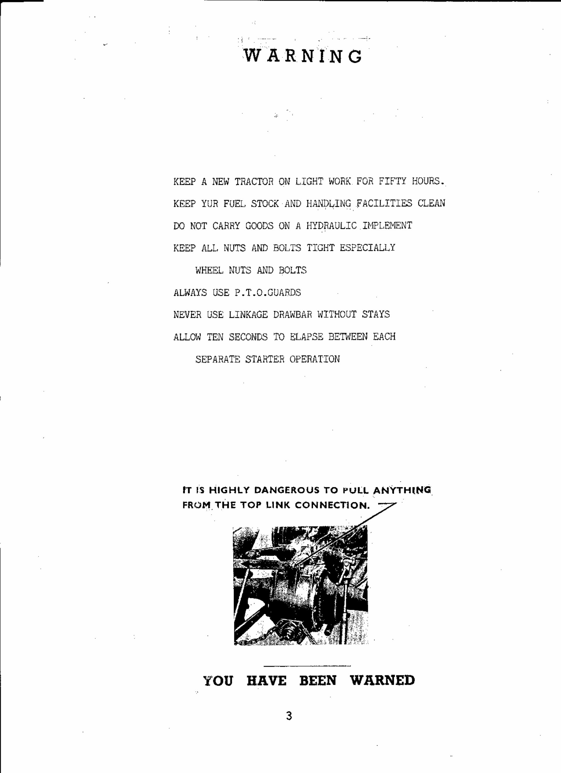 Ferguson TE20 Tractor Workshop Service Manual for Repair preview img 3