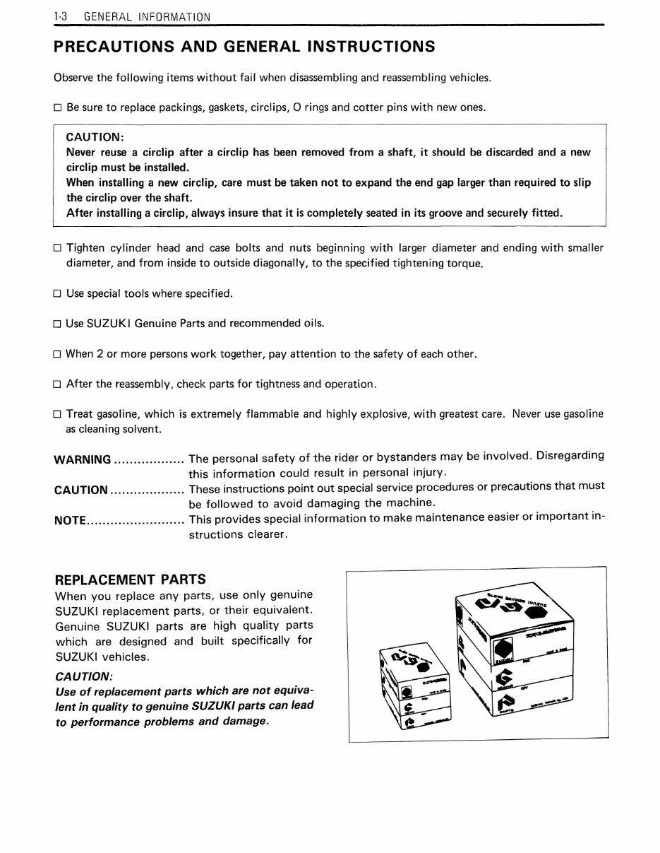1985-1990 Suzuki LT50 Service & Repair Manual preview img 8