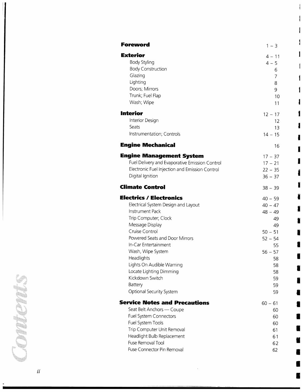 Jaguar XJS-X-S-XK-XJ Series Service Manual / Repair Manual preview img 3
