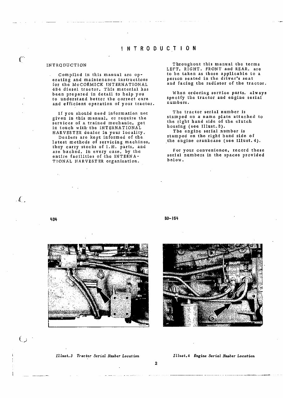 International 434 Tractor Service & Repair Workshop Manual preview img 7