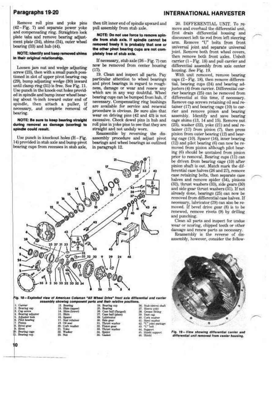 IH International Harvester 1086 Workshop Service Manual preview img 10