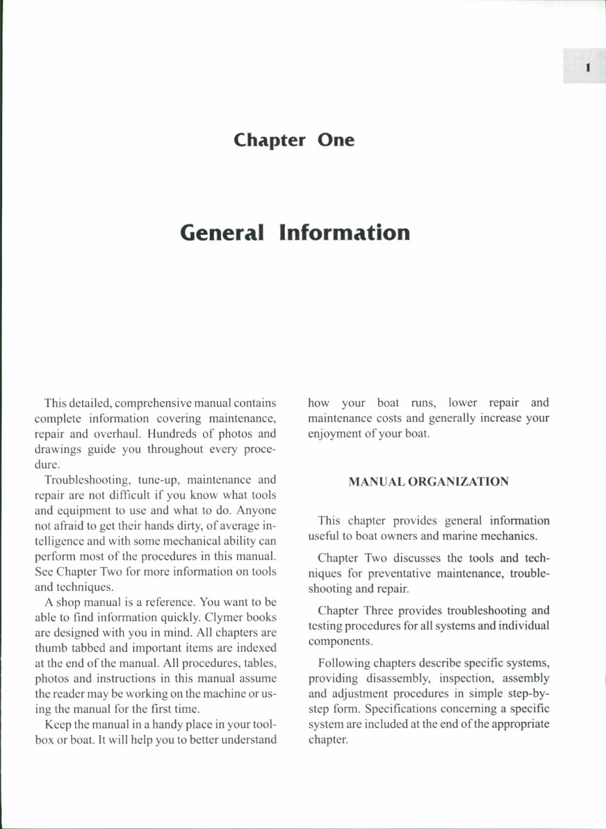 1992 Johnson Evinrude 2-300HP Outboards OEM Service & Repair Manual preview img 7