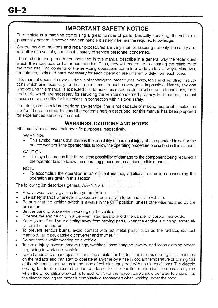 DAIHATSU S85 HIJET Diesel Service Repair Workshop Manual preview img 7