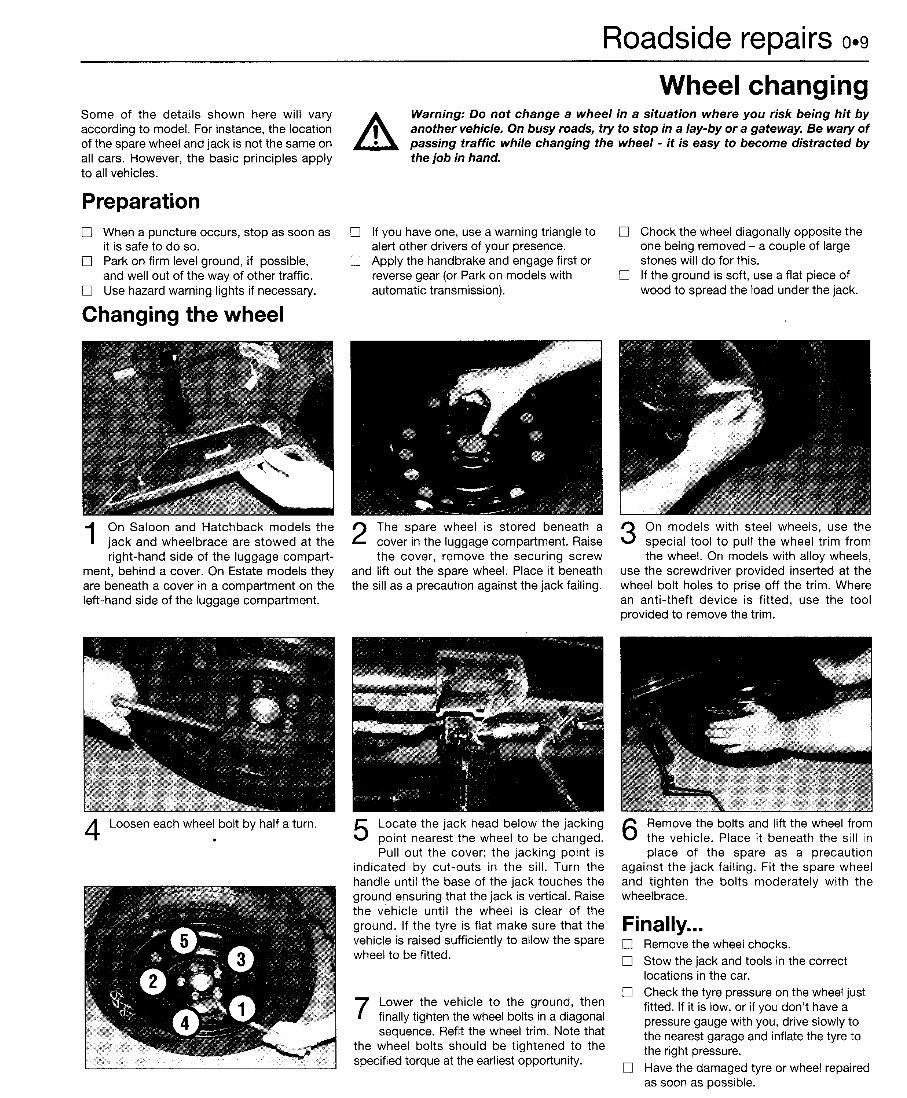 VAUXHALL VECTRA B Petrol & Diesel Workshop Repair Manual 1995-1999 preview img 10