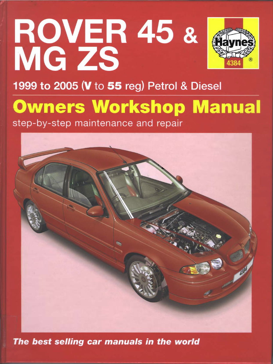 1999-2005 Rover 45 Service & Repair Manual preview img 1
