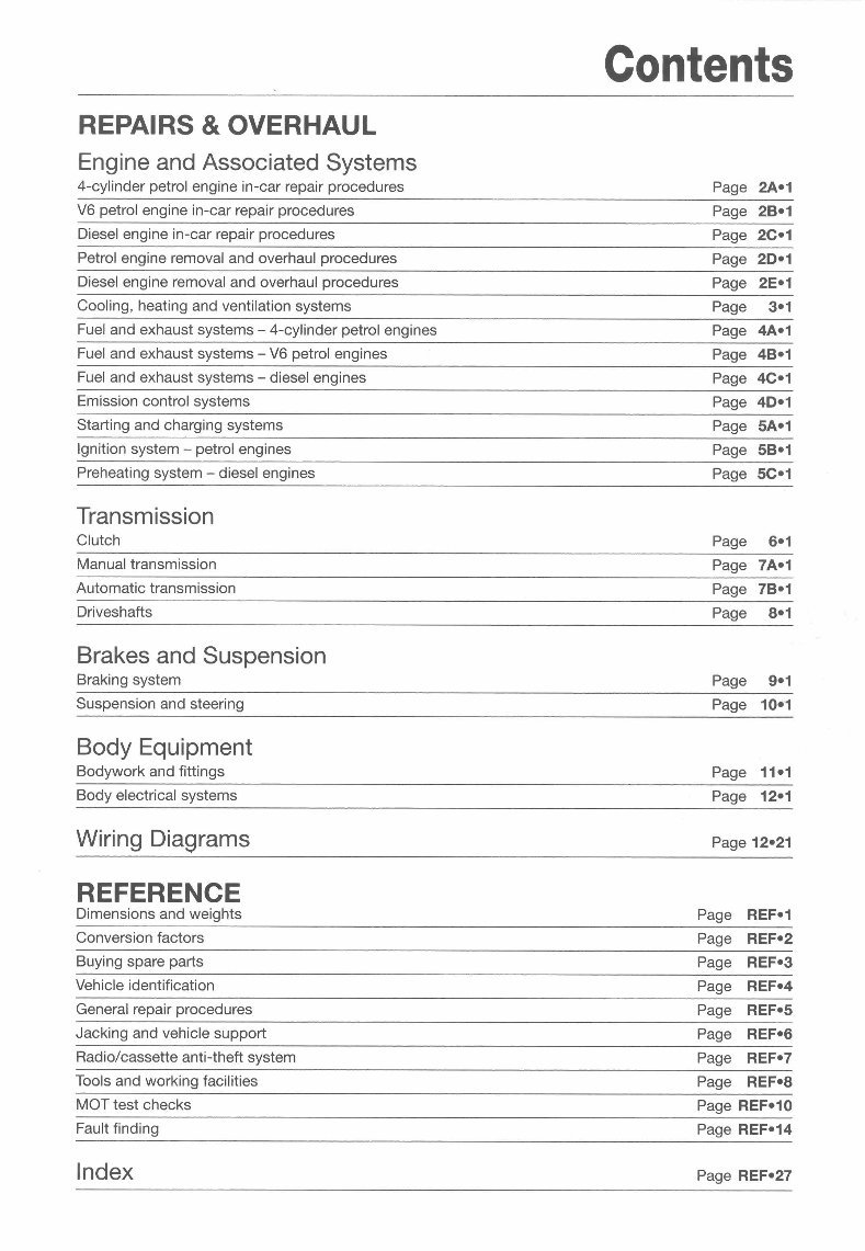 1999-2005 Rover 45 Service & Repair Manual preview img 4