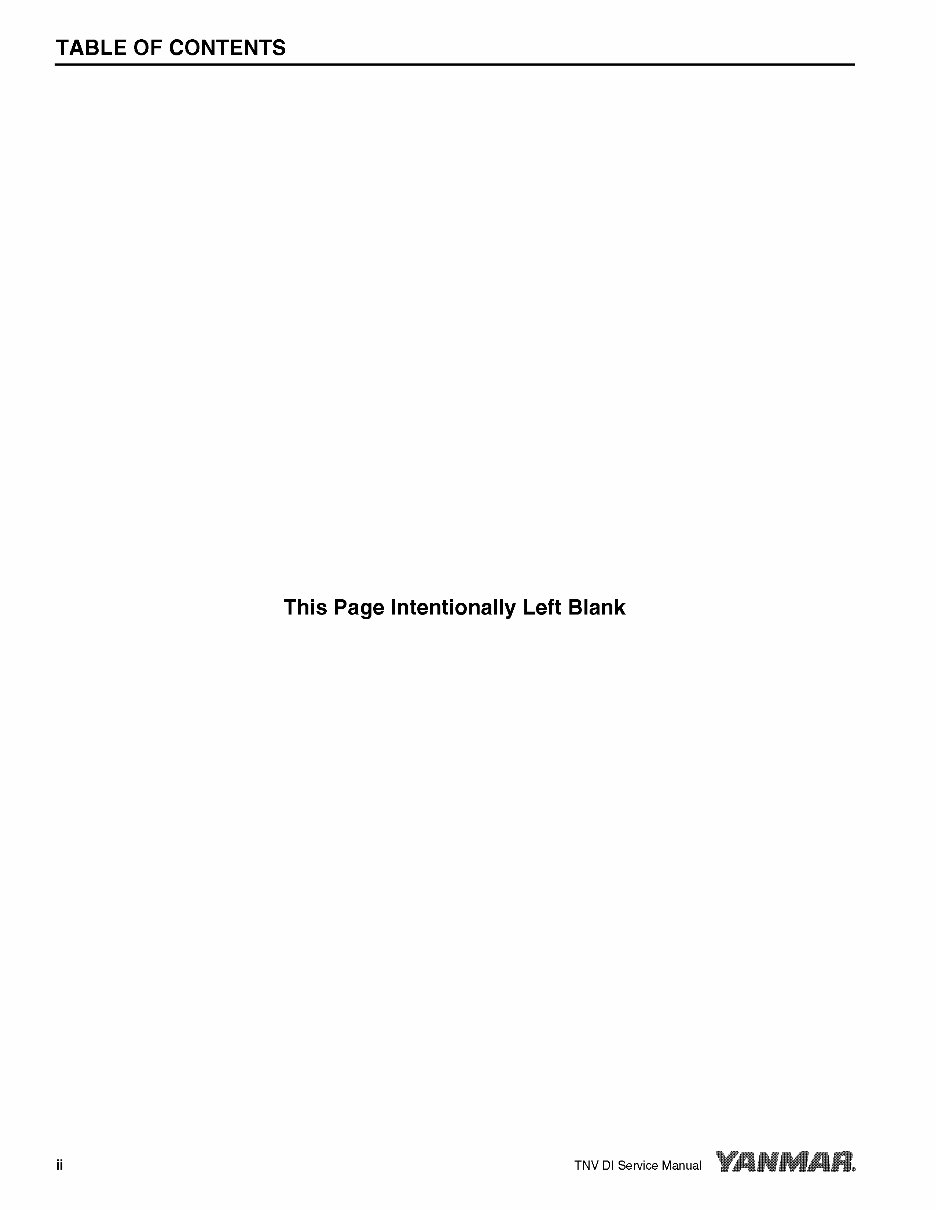 Yanmar 3TNV84 Diesel Engine Workshop Repair Service Manual preview img 4