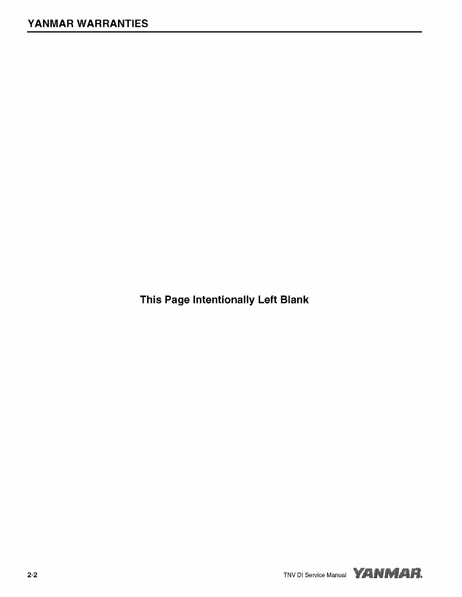 Yanmar 3TNV84 Diesel Engine Workshop Repair Service Manual preview img 8