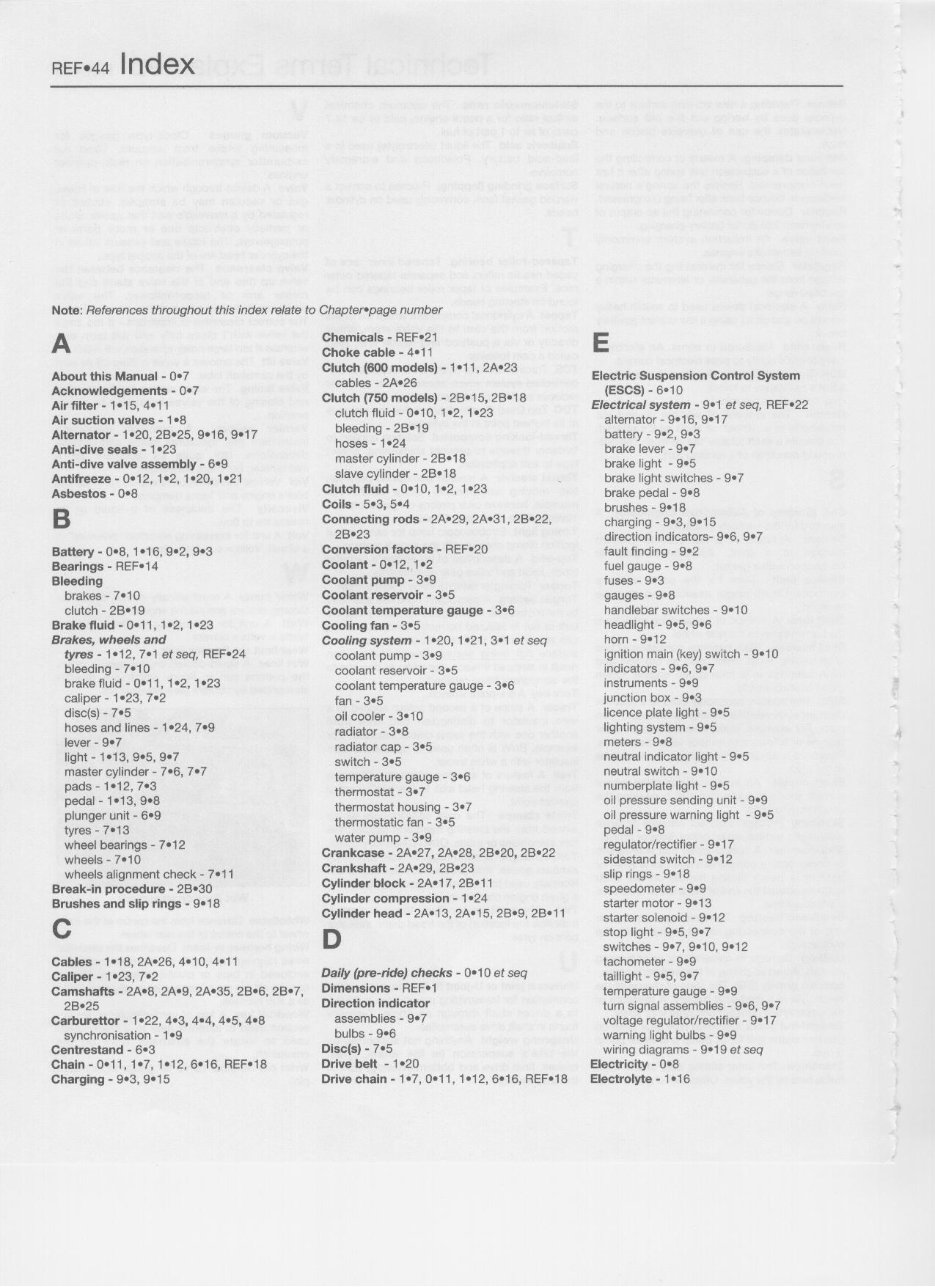 1985-1990 Kawasaki ZX600A (Ninja 600R) Service & Repair Manual preview img 3