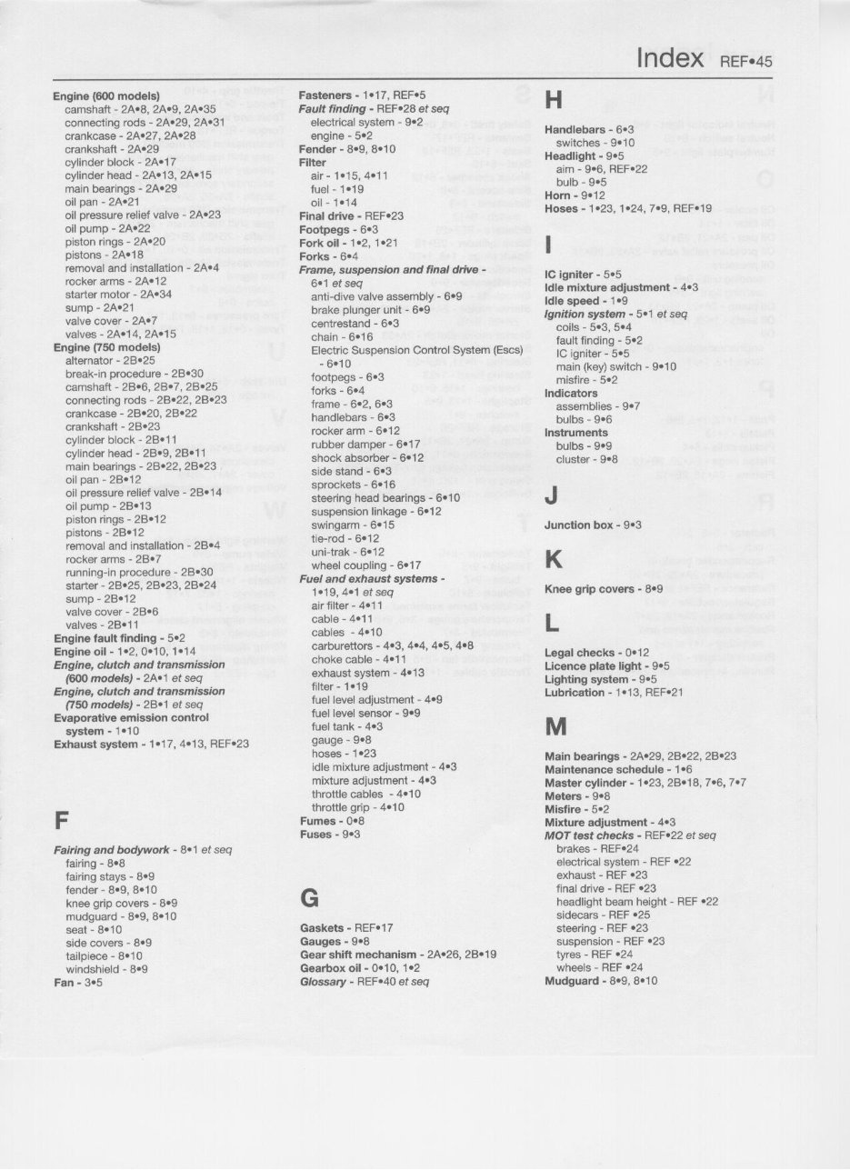 1985-1990 Kawasaki ZX600A (Ninja 600R) Service & Repair Manual preview img 4