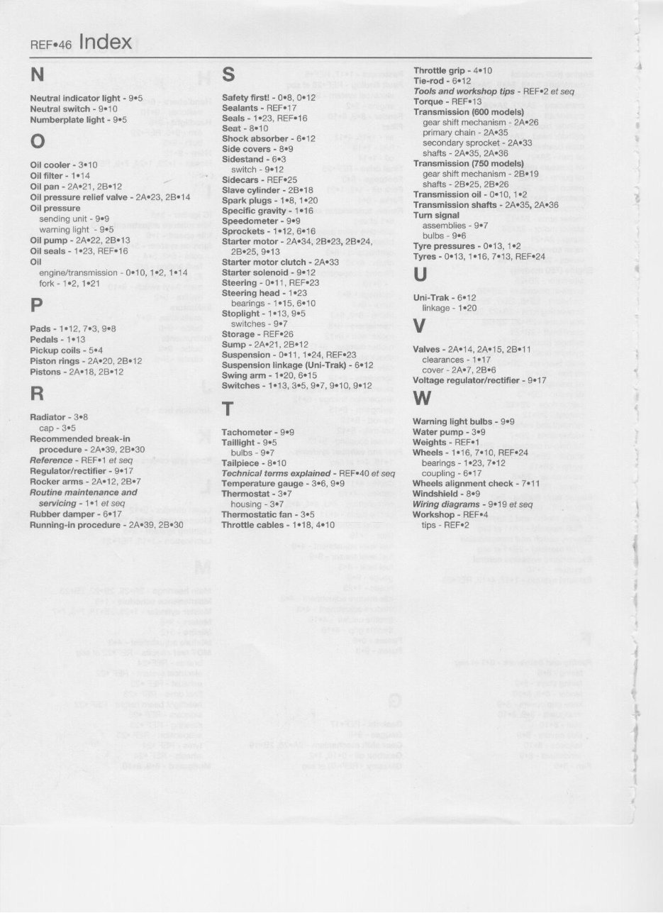 1985-1990 Kawasaki ZX600A (Ninja 600R) Service & Repair Manual preview img 5