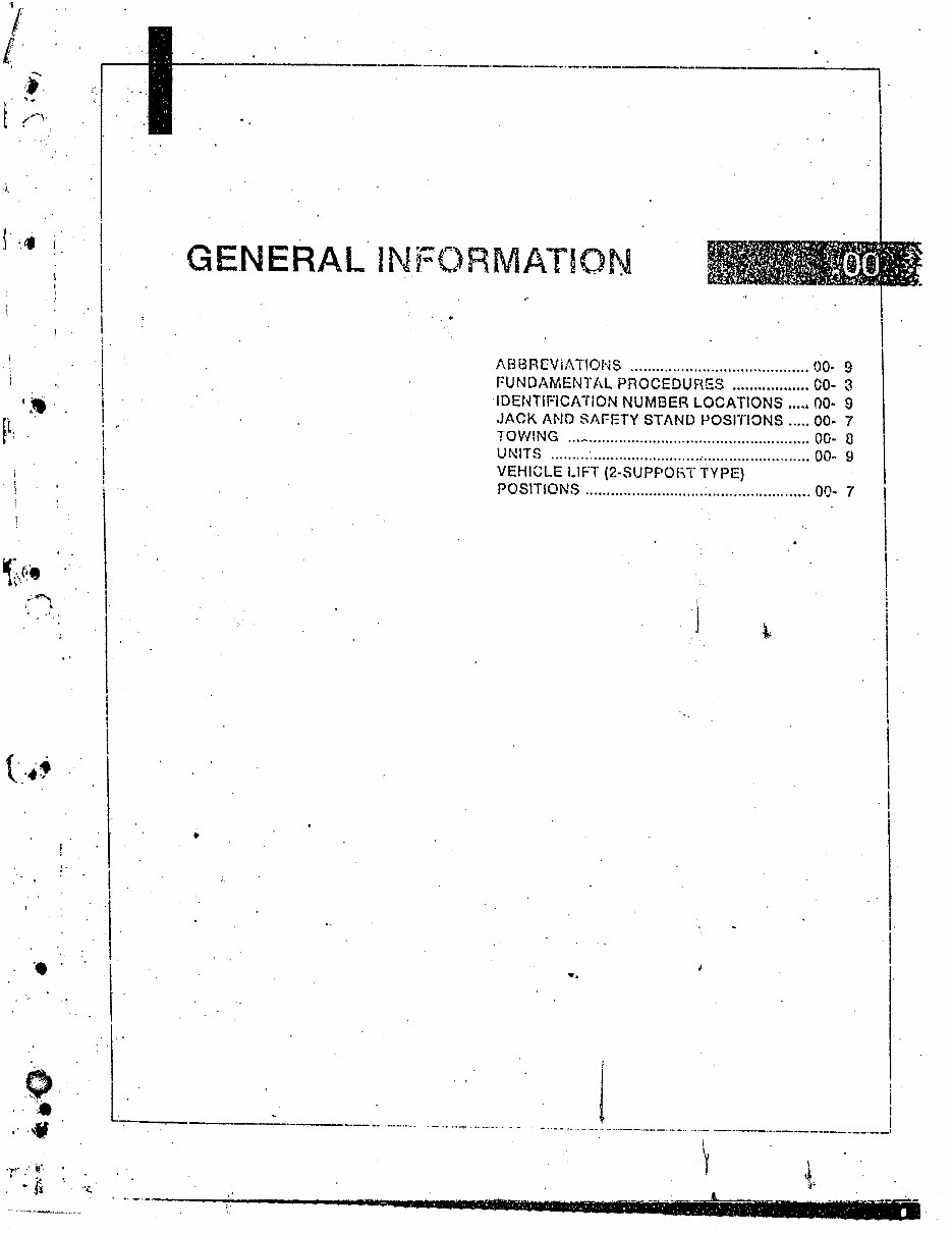 2003 Kia Pregio Service & Repair Manual preview img 3