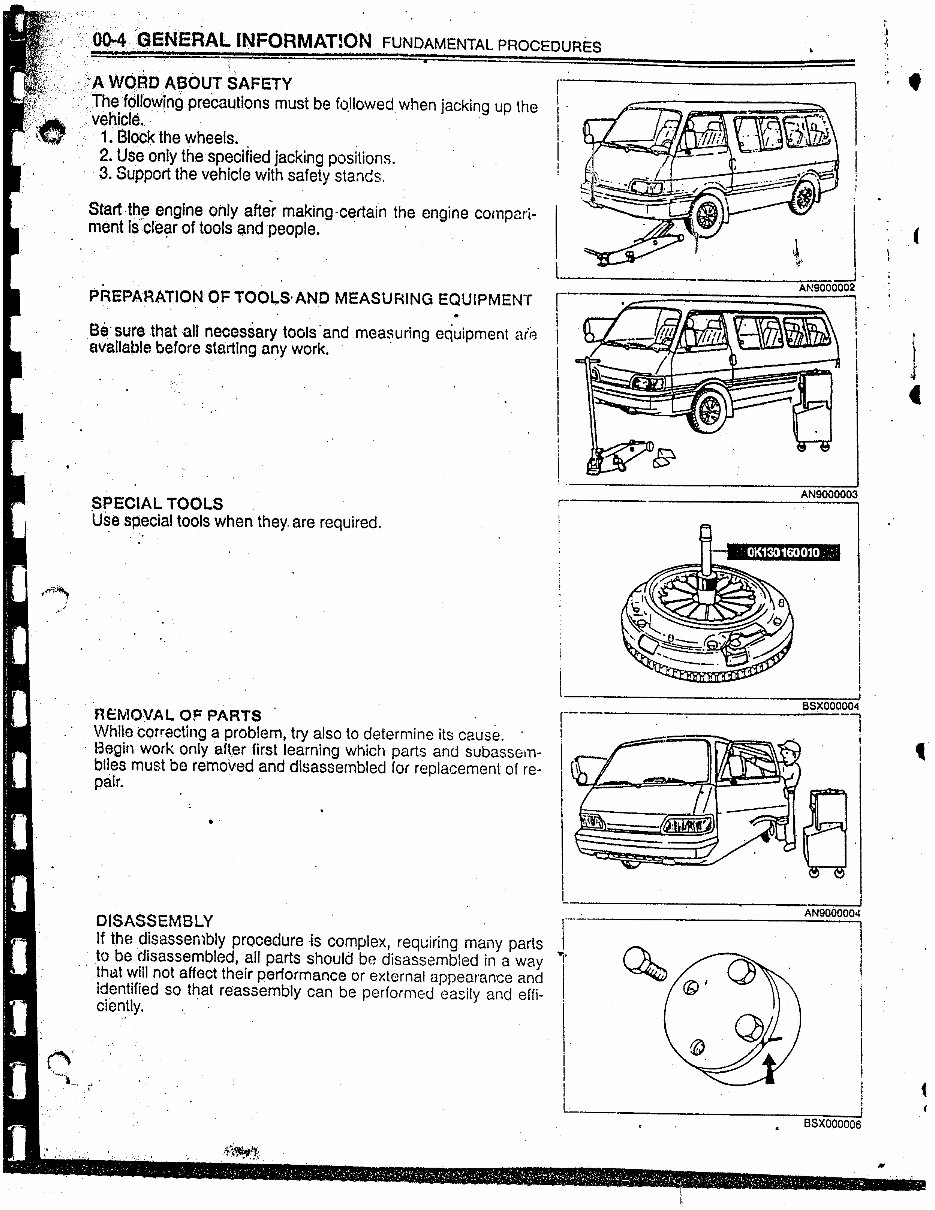 2003 Kia Pregio Service & Repair Manual preview img 5